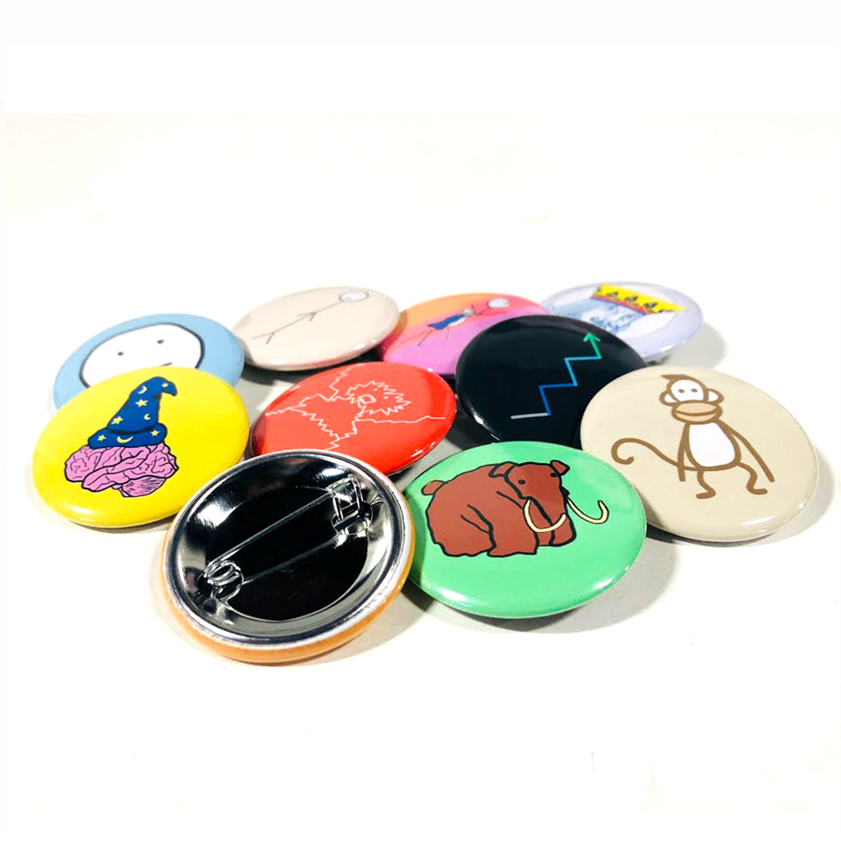 WBW Button Collection (10-Pack)