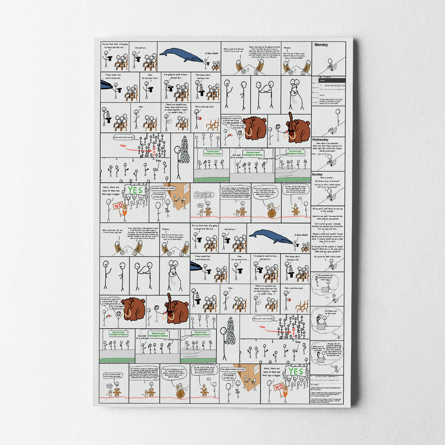 Wrapping Paper Packs - WBW Comic Strip (18" x 24" Sheets)