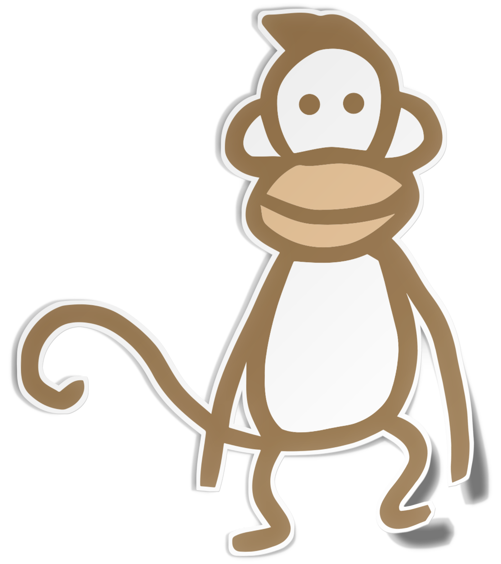 Instant Gratification Monkey Sticker - Wait But Why Store Instant Gratification Monkey Sticker - Wait But Why Store