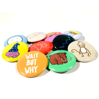 WBW Button Collection (10-Pack)