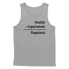 Happiness = Reality - Expectations Tank Top