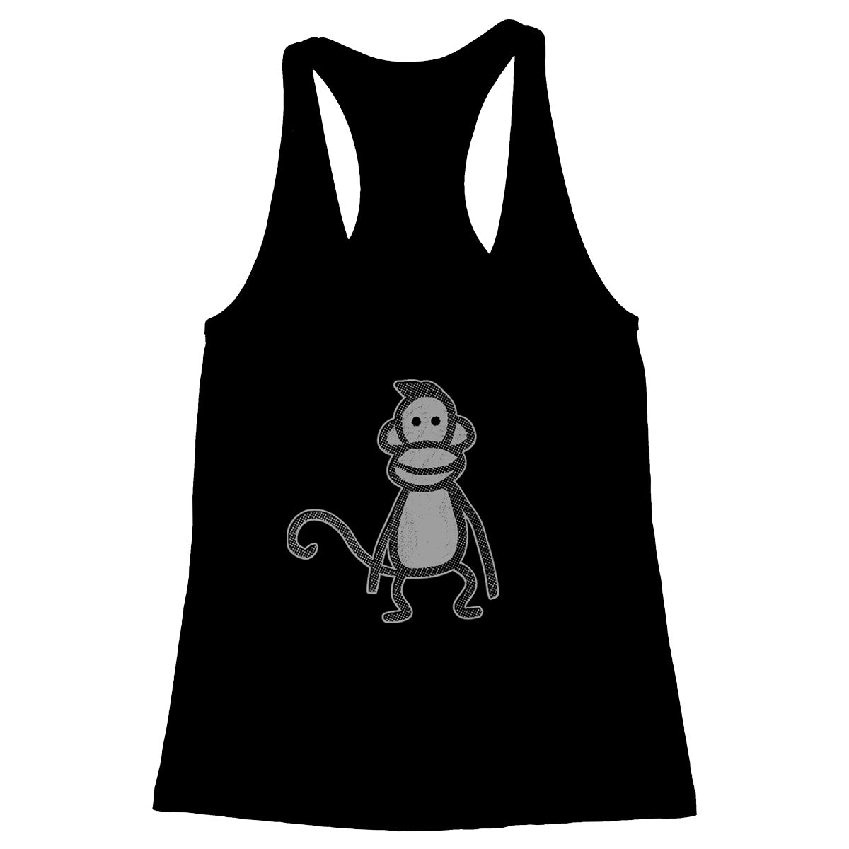 Vintage Instant Gratification Monkey Women's Racerback Tank