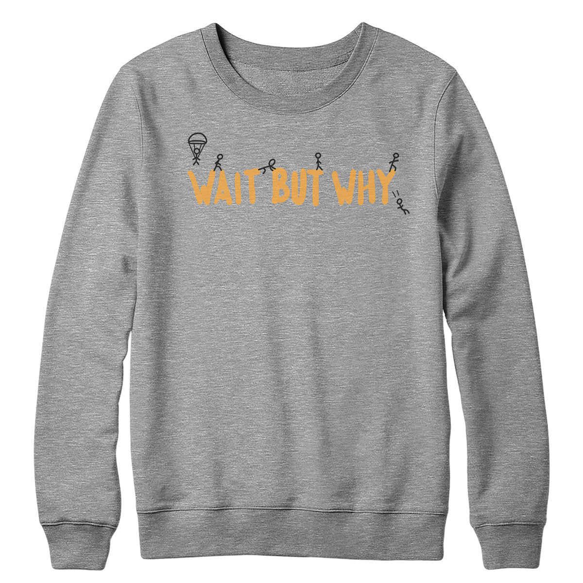 Wait But Why Logo Crewneck Sweatshirt