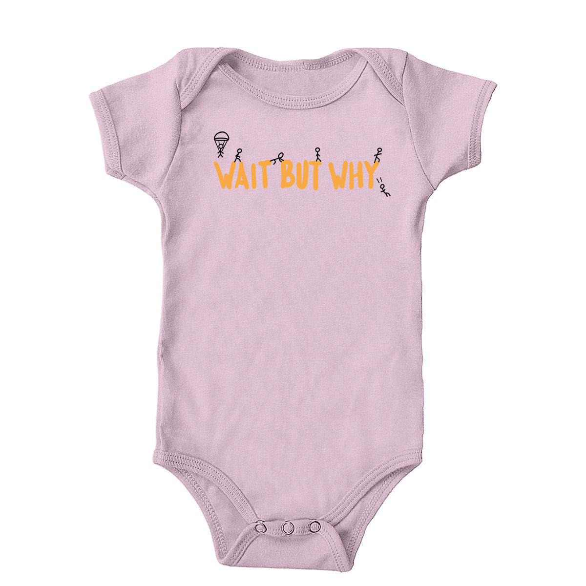Wait But Why Logo Onesie
