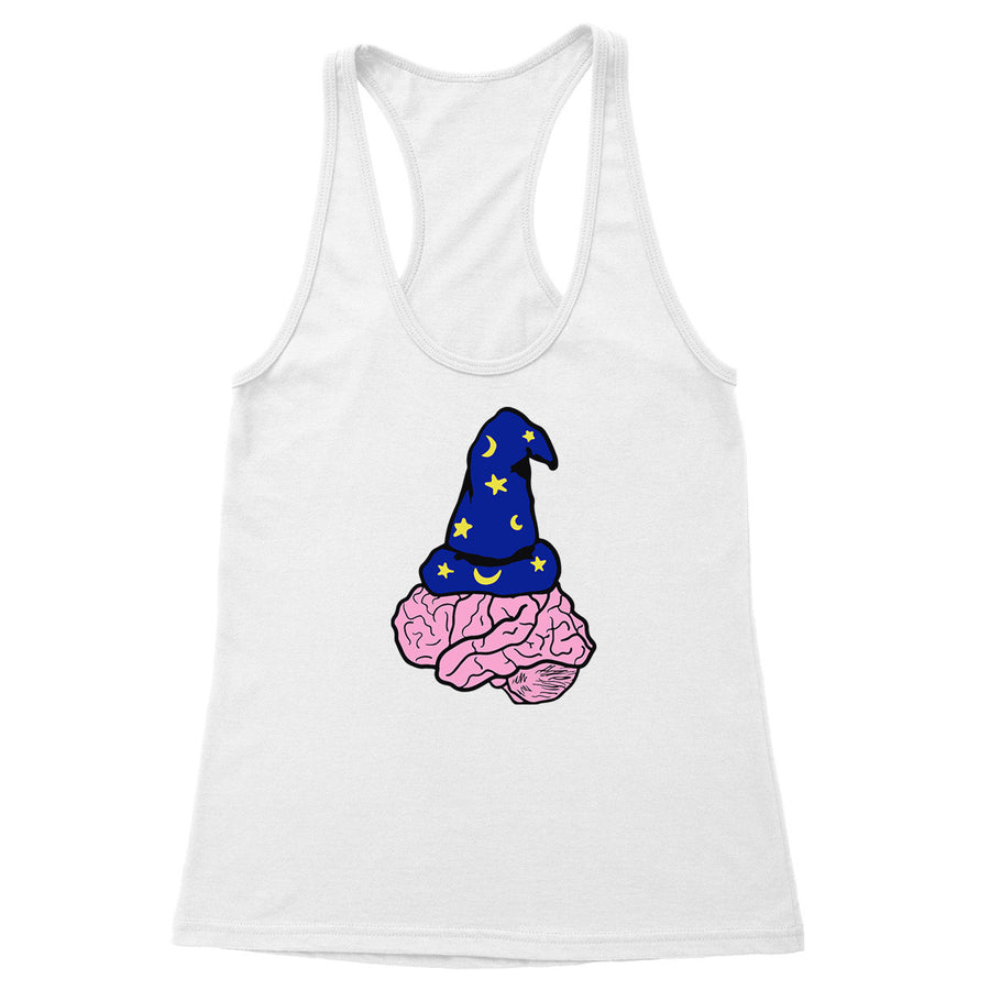 Wizard Brain Women's Racerback Tank