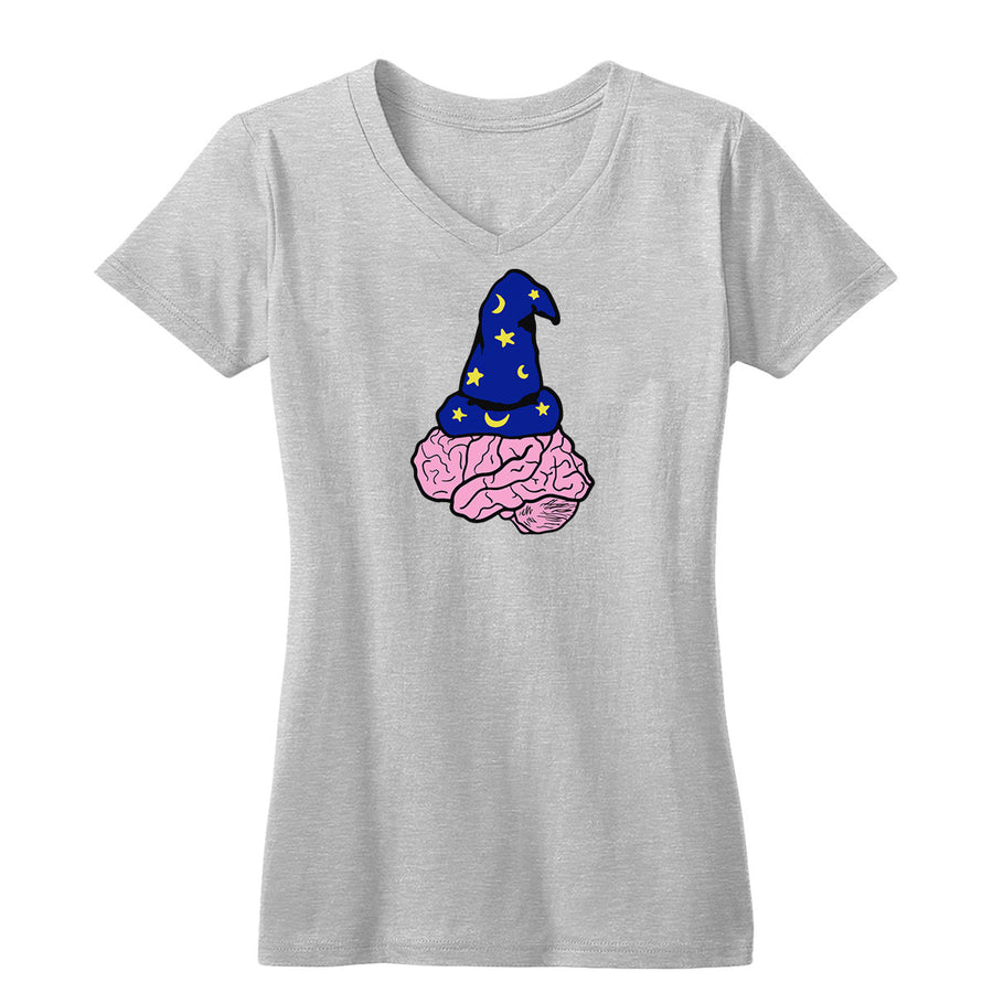 Wizard Brain Women's V-Neck